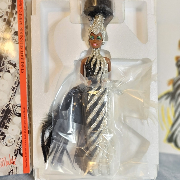 Rare Bob Mackie Starlight Spendor Barbie Doll 1991 - Picture 3 of 8